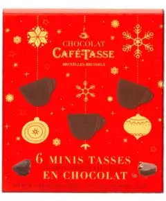 Café Tasse - 6 Mini Chokolade Kopper - Café Tasse