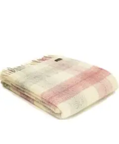 Tweedmill - 'Meadow Check' Dusty Pink Plaid - Tweedmill