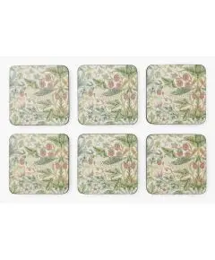 William Morris & Co - 'Strawberry Thief Coastere' - 6 Stk - Køkkenet