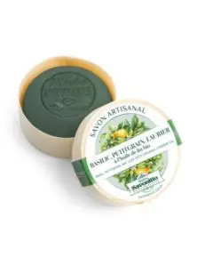 Maitre Savonitto - 'Basilic,Pettitgrain, Laurier' 100 g - Faste & Flydende Håndsæber