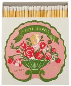Tændstikker - 'With Love' Bord Tændstikker - Archivist