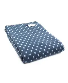 Tweedmill - 'Dots' Blue Slate & Duck Egg - Tweedmill