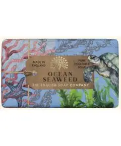 The English Soap Company - 'Ocean Seaweed' Badesæbe - 190g - Faste & Flydende Håndsæber