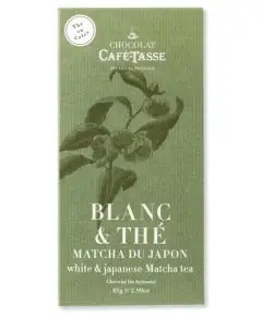 Cafe Tasse - 'White & Japanese Matcha Tea' 85 g - Delikatesser