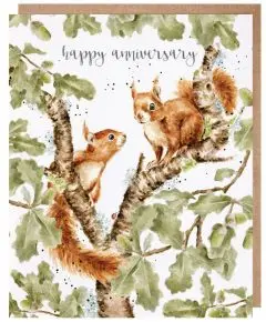 Wrendale - 'Another Year Squirreling Around' Kort - Wrendale Designs