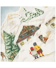 Pierre Frey - 'Tyrol 2' - Frokostserviet - IHR