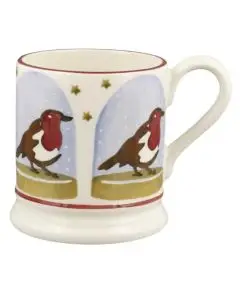 Emma Bridgewater - 'Robin Snow Globe' Krus - Emma Bridgewater