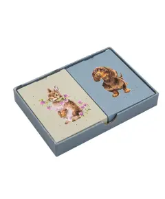 Wrendale - 'Illustrerede Spillekort - to Sæt - Wrendale Designs