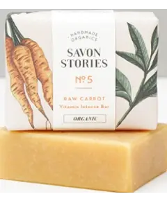 Savon Stories - 'Gulerodssæbe  Med Verbena' - 100 g - Faste & Flydende Håndsæber