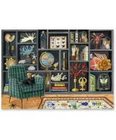 Kort - 'Cat In Armchest' - Postkort - Kort, kalendere, blokke og notesbøger