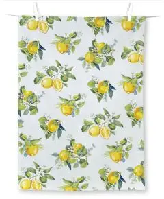 ihr - 'Citroner' - Viskestykke I 100 % Bomuld - Køkkenet
