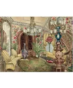 All Puzzel Company -'Entrance Hall' - 1000 Brikker - Puslespil, Bamser & Dekoration