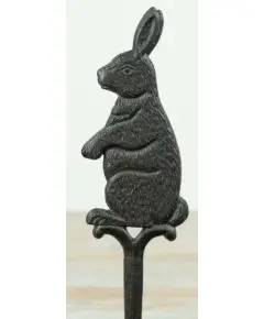 Hare i støbejern til have, 38 cm - Haven