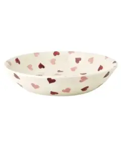 Emma Bridgewater - 'Pink Hearts Pasta Tallerken' Ø 23,4 cm - Emma Bridgewater