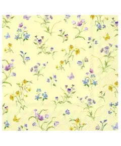 Ihr - Påske - 'Easter Flowers - Yellow - Frokostservietter - HAVE & BOLIG