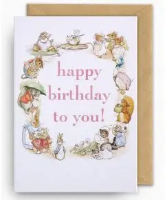 Peter Rabbit - 'Happy Birthday' Kort - 