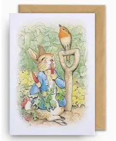 Peter Rabbit - 'Peter I Bedet' Kort - 
