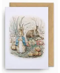 Peter Rabbit - 'Peter Og F&aelig;tter' kort - 