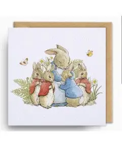 Peter Rabbit - 'Med Mor' Kort - 