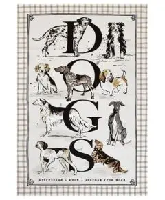 Ulster Weavers - 'Country Dogs Cotton Tea Towel' - Hund & Kat