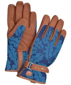 Burgon & Ball - 'Oak Leaf Navy' - Havehandsker - Haven