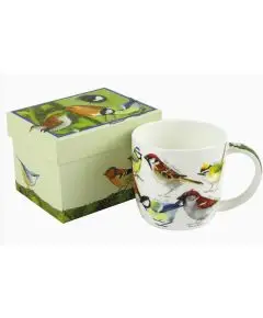 Emma Ball - 'Engelske Fugle' - Bone China Krus - Porcelæn