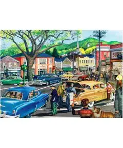 Puslespil - 'Saturday Afternoon' - 1000 Brikker - Puslespil, Bamser & Dekoration