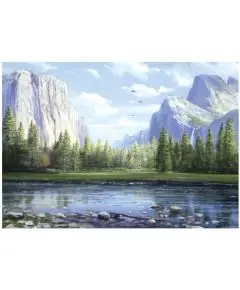 Wentworth - 'El Capitan - Yosemite National Park' - 250 Træ-Brikker - Wentworth Puslespil