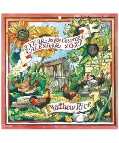 Emma Bridgewater - 'A Year In The Country - Af Matthiew Rice - 2027 Kalender - Emma Bridgewater
