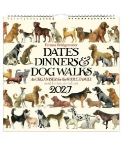 Emma Bridgewater - 'Dates, Dinners And Dog Walks Calendar' - Wall - Emma Bridgewater