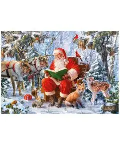 Wentworth - 'Christmas Curiosity' 250 Træ-Brikker - Wentworth Puslespil